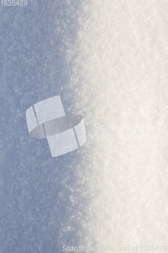 Image of white pure snow