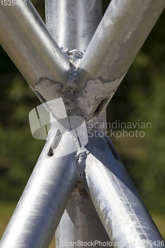 Image of steel metal structure