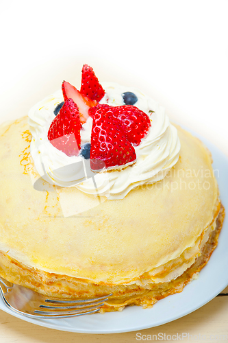 Image of crepe pancake cake