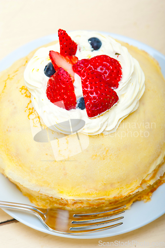 Image of crepe pancake cake