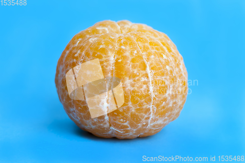 Image of orange on a blue background