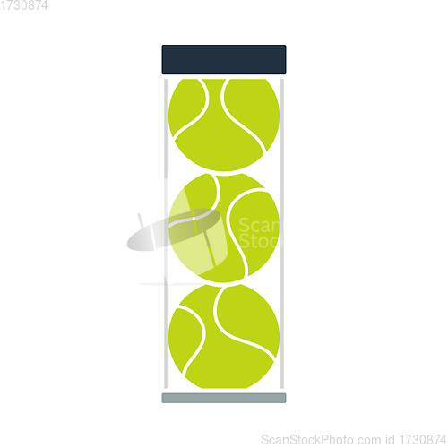 Image of Tennis Ball Container Icon