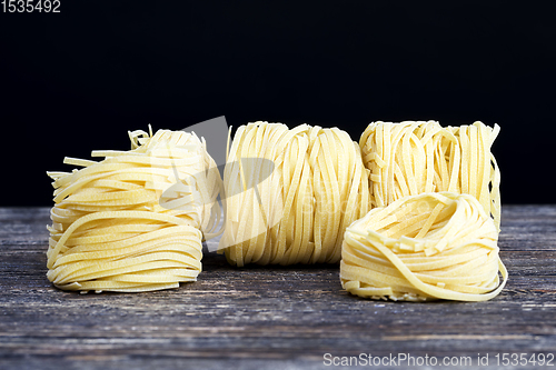 Image of wheat flour noodles