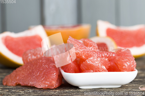 Image of red grapefruit