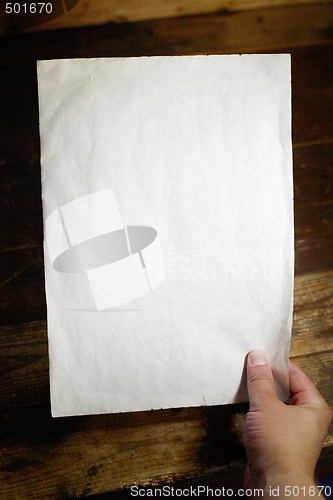 Image of Blank paper