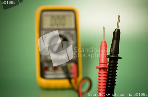 Image of Digital multimeter probes