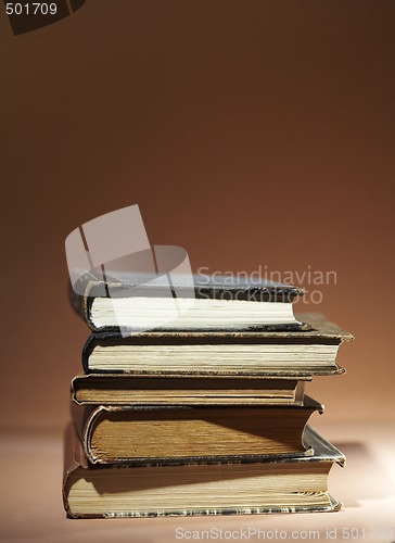 Image of Stack of old books