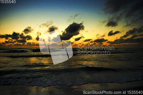 Image of small waves on the Baltic sea