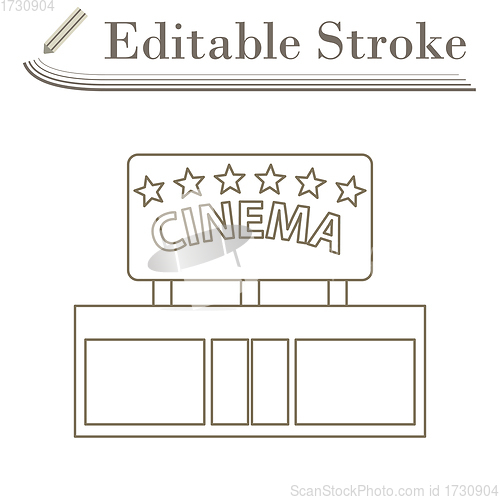 Image of Cinema Entrance Icon