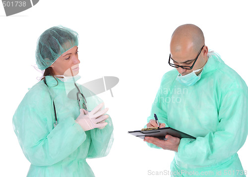 Image of group of healthcare workers 