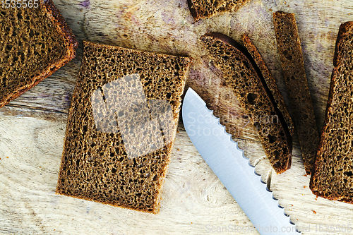 Image of rye flour bread