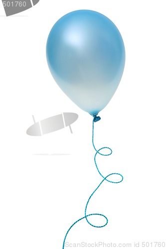 Image of Blue balloon