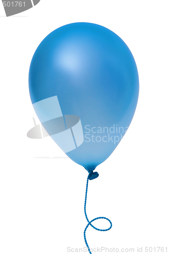 Image of Blue balloon