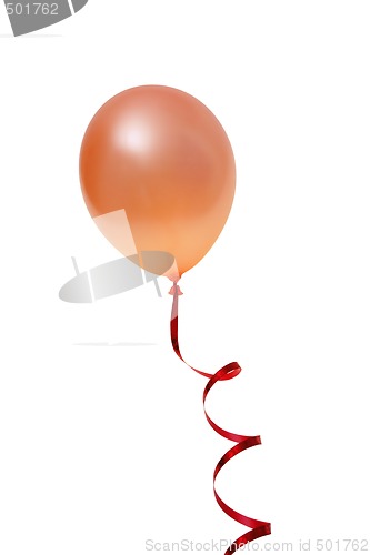 Image of Orange balloon