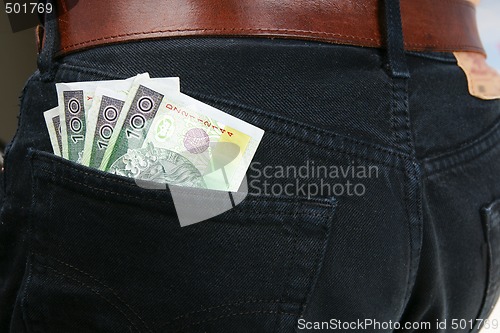 Image of Money in pocket