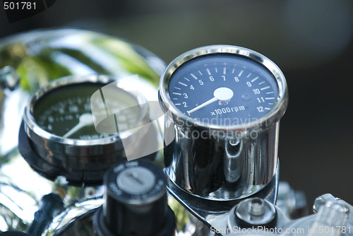 Image of Motorbike tachometer