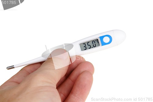 Image of digital thermometer