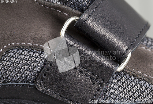 Image of details of new shoes