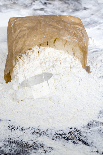 Image of small bag with flour