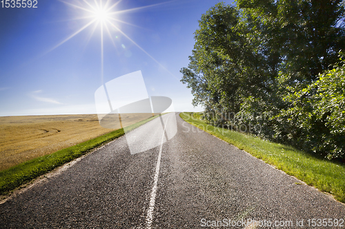 Image of Sunny road