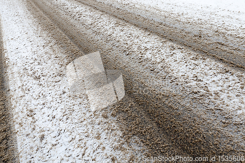 Image of Traces on the snow