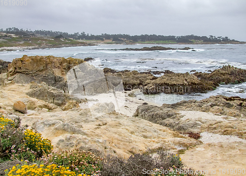 Image of coastal scenery in California