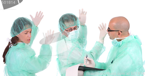 Image of group of healthcare workers 