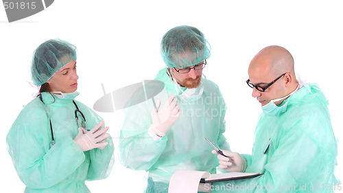 Image of group of healthcare workers 