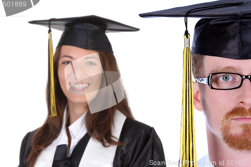 Image of graduation a young man