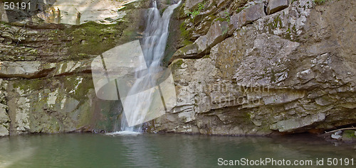 Image of Waterfall and rocks