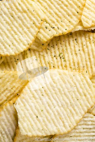 Image of chips in spices