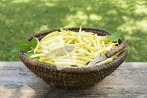 Image of Yellow wax beans