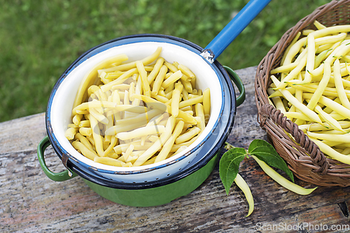 Image of Yellow wax beans