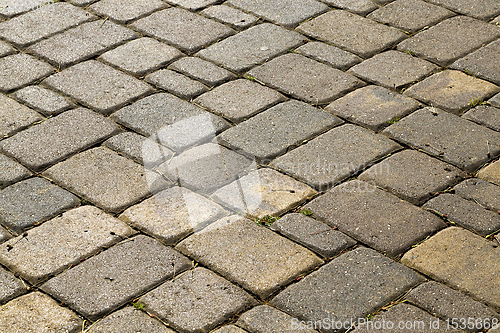 Image of two-tone cobblestones