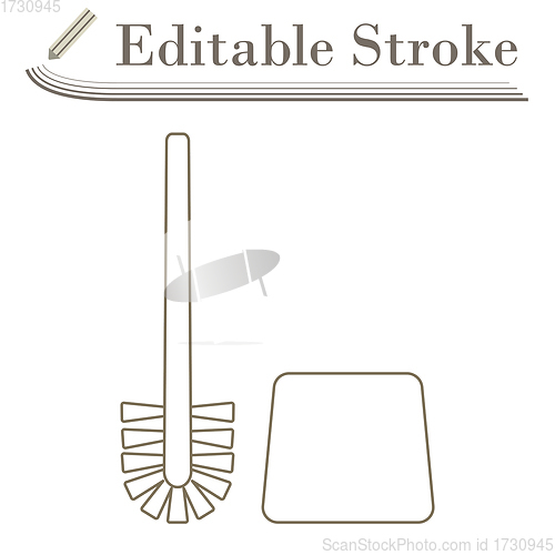 Image of Toilet Brush Icon