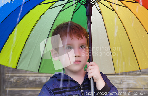 Image of a little boy with red hair