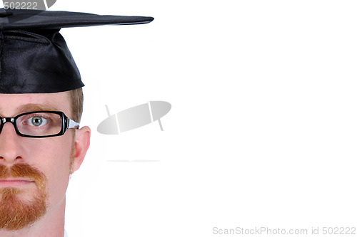 Image of graduation a young man