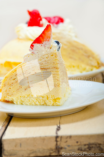 Image of crepe pancake cake