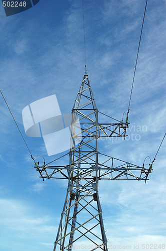 Image of electric power lines