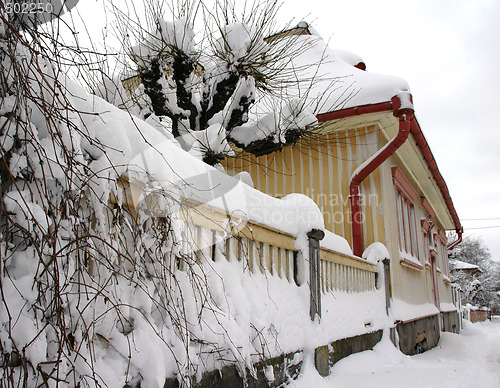 Image of street at winter