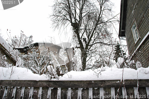 Image of street at winter