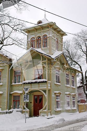 Image of house at winter