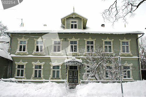 Image of house at winter
