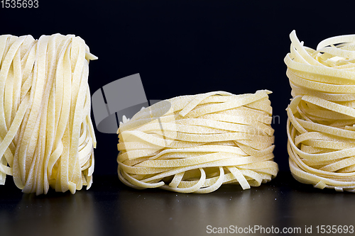 Image of raw pasta