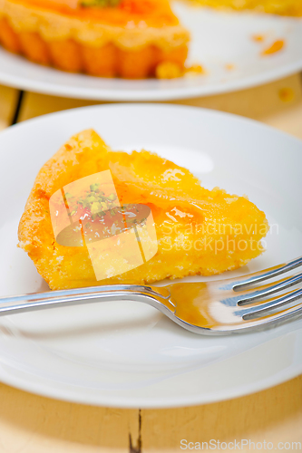 Image of fresh pears pie dessert cake