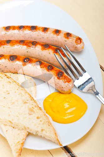 Image of traditional German wurstel sausages