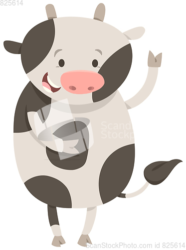 Image of cute cow or calf animal