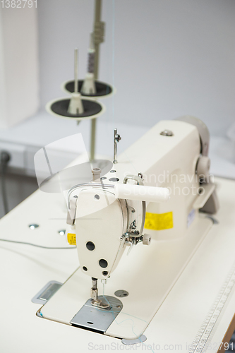 Image of Industrial sewing machine