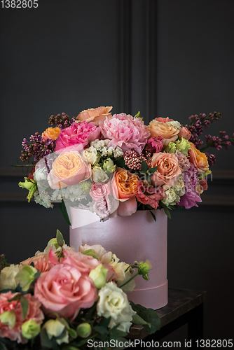 Image of Bouquet of different beauty flowers