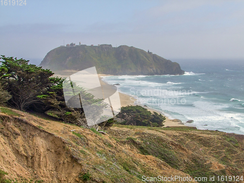 Image of coastal scenery in California